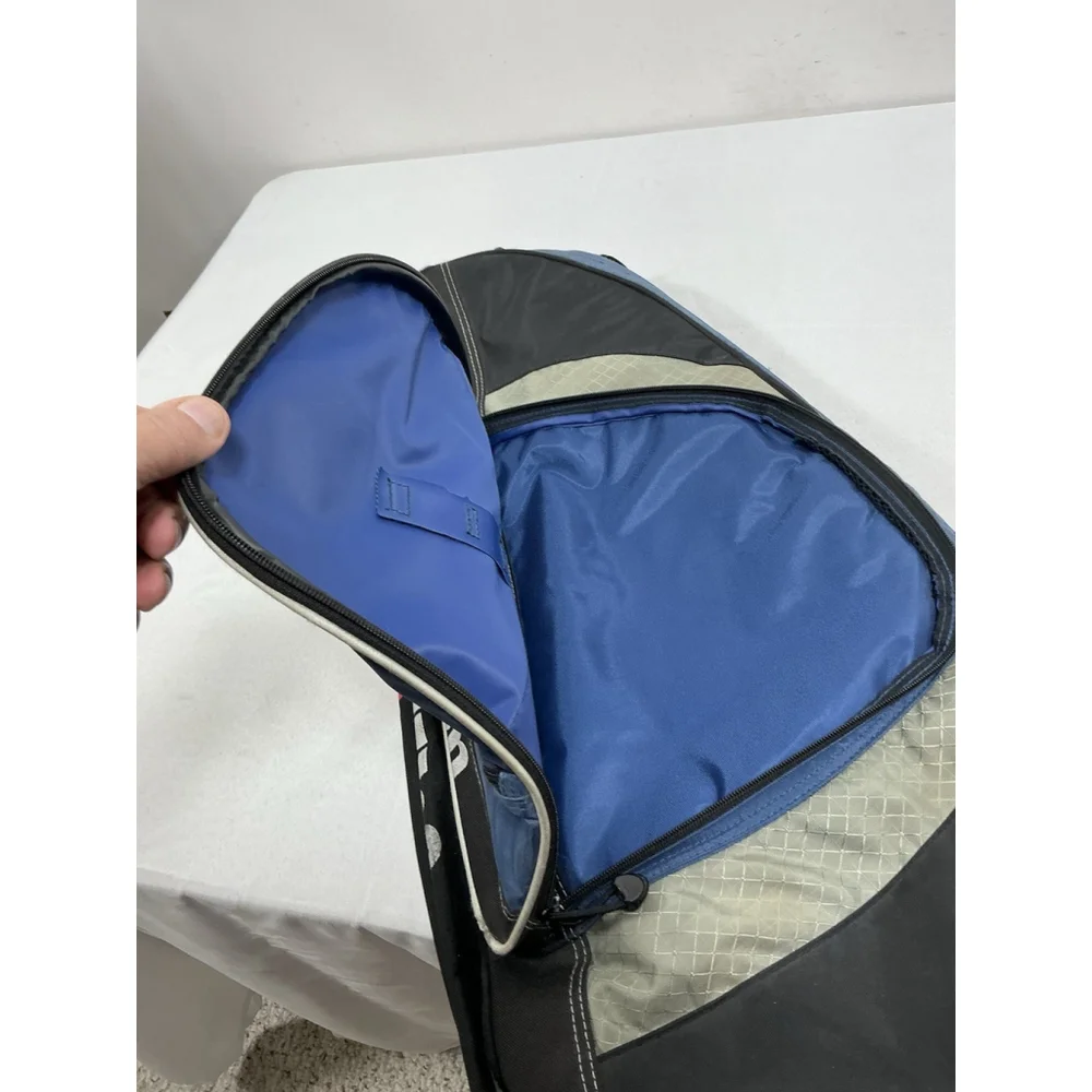 wilson pro staff Racket Bag Blue Black 30x14x6 Shoulder Strap